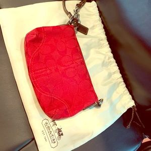 Authentic Coach Wristlet Brand New